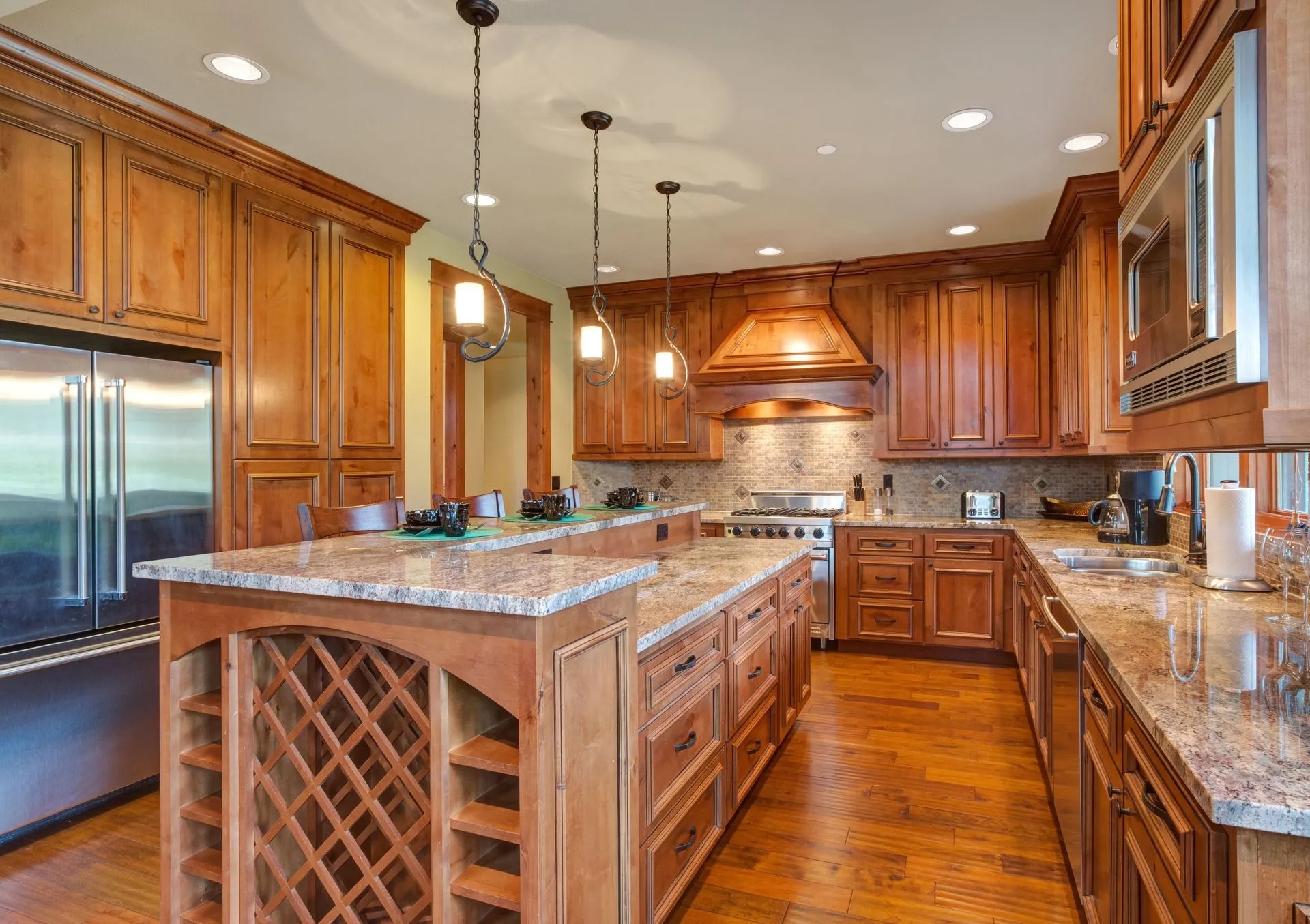 Traditional Kitchen Remodel by T & J Stone Corporation — Project 2 project photo